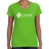 Women's V-Neck Fine Jersey Tee Thumbnail