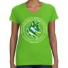 Women's V-Neck Fine Jersey Tee Thumbnail