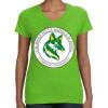Women's V-Neck Fine Jersey Tee Thumbnail